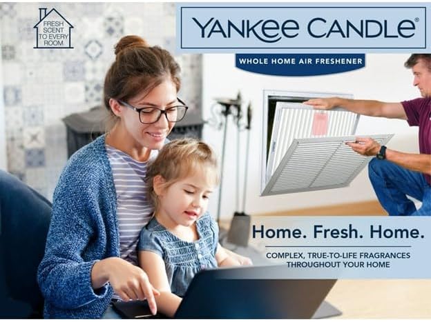 Yankee Candle Whole Home Air Freshener (Pack of 4, Catching Rays)