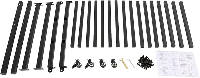 Vinyl Storage Rack | 16 Roll Heavy Duty Media R-oll Cart | Vinyl roll Holder Storage Rack | Round Core Mobile Storage Cart Rack | for Blueprint S-torage/Fabric Organization | Black