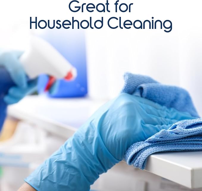 Inspire Nitrile-Vinyl Blend Exam Gloves - Disposable, Latex Free, Medical, Multipurpose for Cooking