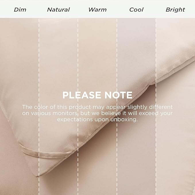 Bedsure Comforter Duvet Insert - Quilted Comforters Alaskan King, All Season Duvet, GentleSoft Down Alternative Bedding, with 8 Tabs, Gifts for Women/Men, Beige,Alaskan King 130x120 Inch