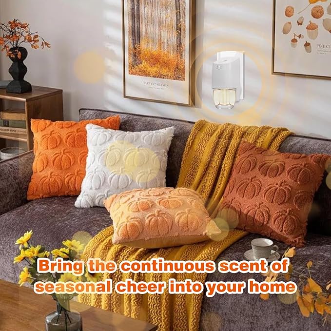 Plug In Refills Air Freshener – 12 Pack Oil Refills, Mediterranean Fig, Black Pomegranate, Coconut Vanilla, Winter Cedar – 7.92 Fl Oz, Compatible with Air Wick & Glade, Not Include Glade Plus