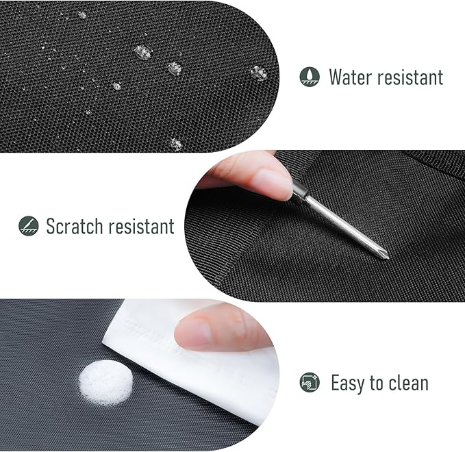 Ytonet Cleaning Caddy with Wheels, Extra Large Rolling Cleaning Caddy Bag with Detachable Trolley for Housekeepers, Water Resistant Cleaner Supplies Organizer with Wheels for Kitchen, Tool Organizer