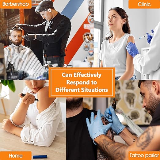 CHANGTIKEJI 1 Quart (3-Pack) Yellow Sharps Containers, Biohazard Needle Disposal for Home Use, Portable Travel Sharps Storage, Professional Waste Sharps Disposal Bucket