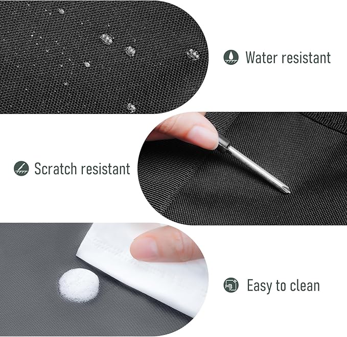 Ytonet Cleaning Caddy with Wheels, Large Rolling Cleaning Caddy Bag with Detachable Trolley for Housekeepers, Water Resistant Cleaner Supplies Organizer with Wheels for Kitchen, Car, Tool Organizer