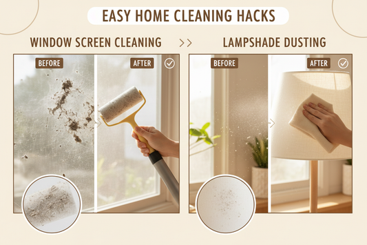 tip#) Cleaning Window Screens Easily & Removing Dust from Lampshades