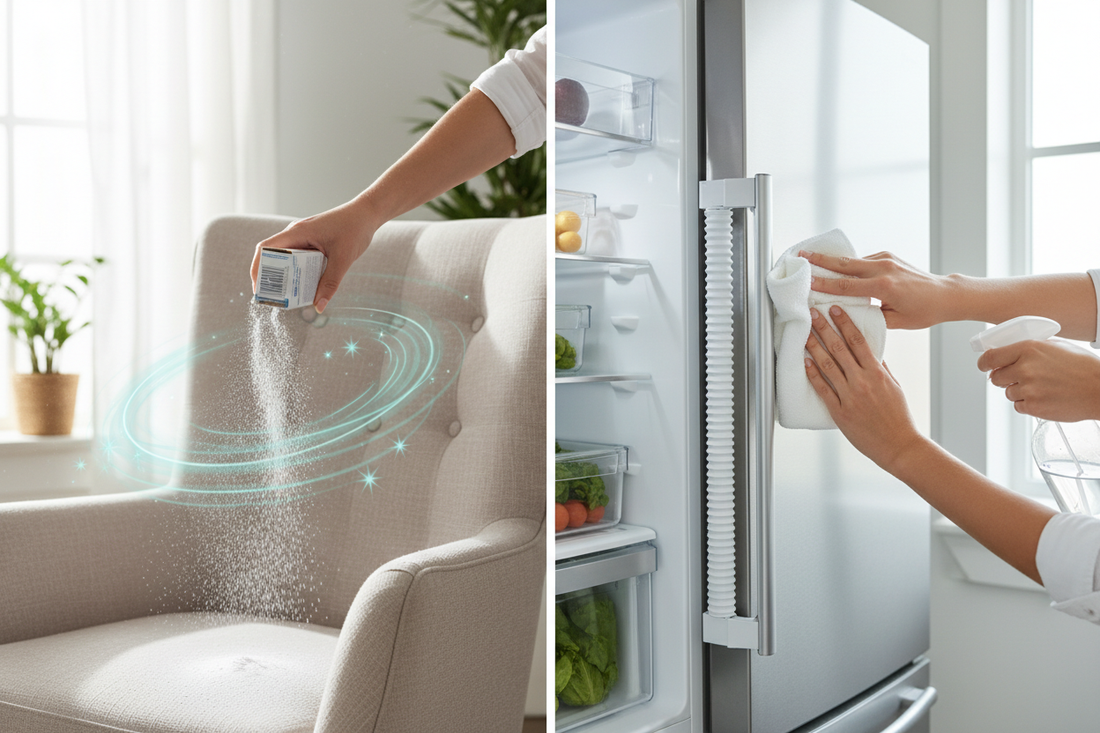 tip#) Deodorizing Upholstered Furniture & Cleaning Refrigerator Door Seals