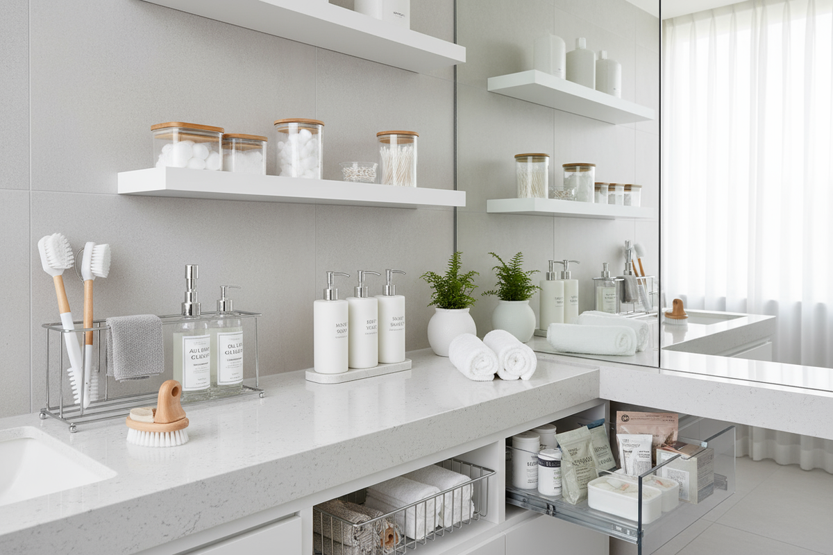 Bathroom Organization & Cleaning