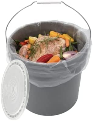 5 Gallon Bucket with Liner Bags for Marinating and Brining, Food Grade, BPA Free, Made in USA
