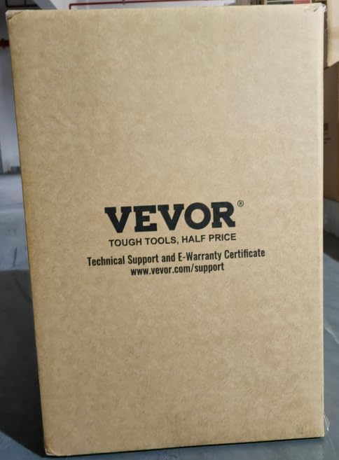 VEVOR 4 Gallon Battery Powered Backpack Sprayer with Wheeled Cart, Adjustable 0-94 PSI, 13FT Hose, 6 Nozzles, 2 Wands Included, Wide Mouth Lid for Weeding, Cleaning, Long Spray Time, White+Orange