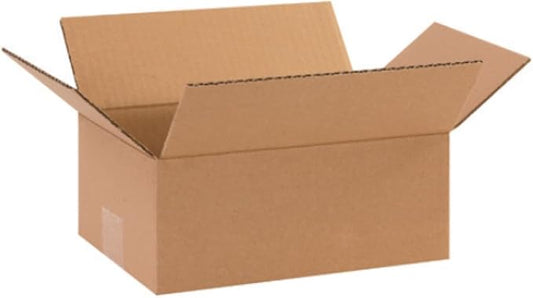 Secure Seal - 9x6x3 Pack of 100 Corrugated Cardboard Packing Shipping Mailing Moving Carton Boxes