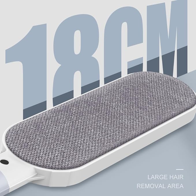 2PCS Lint Brushes for Clothes, Cat Dog Hair Remover for Lundary, Self-Cleaning Lint Remover for Bed Sofa Coat, Best Hair Cleaning Brushes Better Than Lint Roller (Large Blue and Mini Pink)