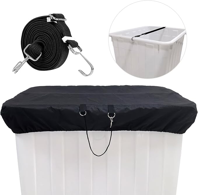 Bucket Truck Bucket Cover24*30,Suitable for Bucket Truck,Bucket Cover,600D Waterproof Oxford Cloth,Sunshade Rainproof General Dustproof (24*30,Black)