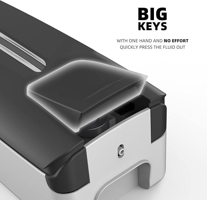 Soap Dispenser Wall Mount Adhesive Commercial Soap Dispenser 800ml No Drill Hand Sanitizer Dispenser for Bathroom Support Liquid and Gel,Black-PN9088