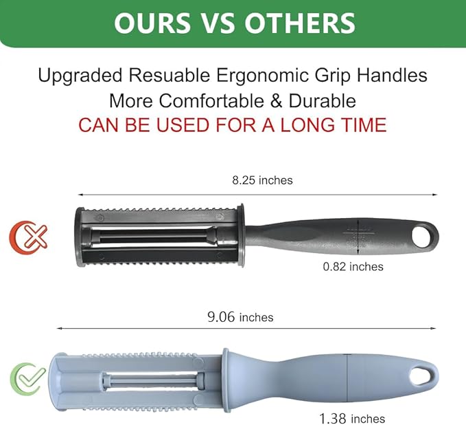 Pet Hair Lint Rollers, 3 Pack, 90 Sheets Each– Reusable Sticky Roller for Pet Hair, Cat & Dog Hair Remover, Lint Remover, Pet Hair Remover for Furniture, Clothing & Cars