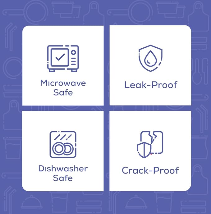 Comfy Package GUSTO [20 Sets] 86 oz. Plastic Food Storage Deli Containers with Lids, Ice Cream Bucket & Soup Pail -(Formerly