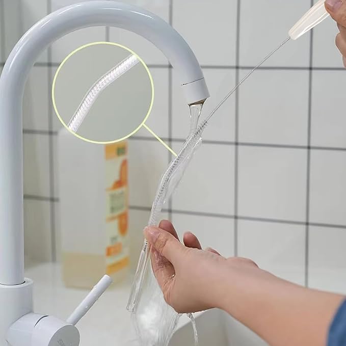 Straw Cleaner Brush Bottle Brush Cleaning Brush Straw Brushes for Cleaning Straws Set 10 Pack, 9.5Inch