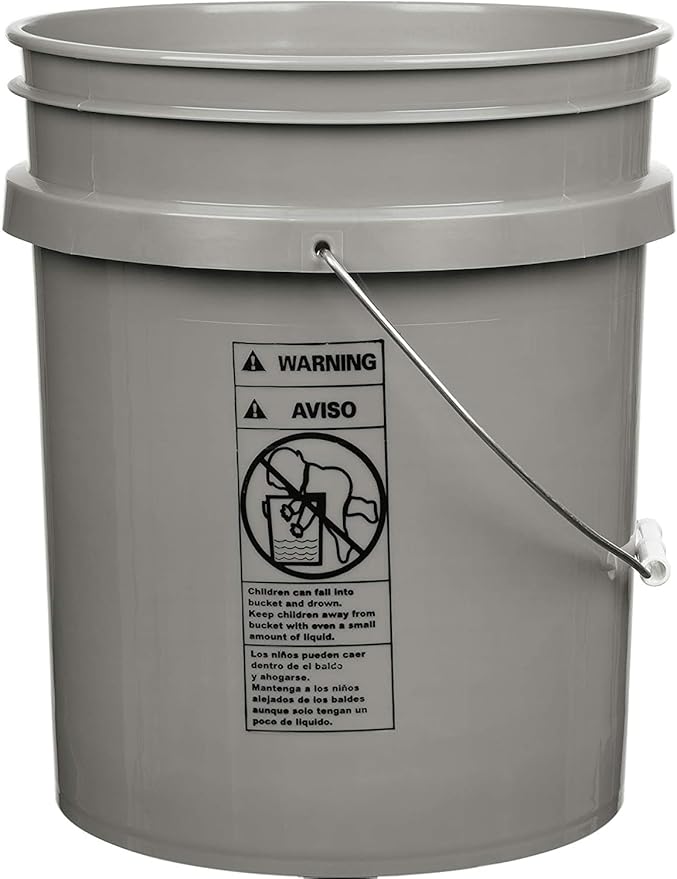 5 Gallon Bucket with Liner Bags for Marinating and Brining, Food Grade, BPA Free, Made in USA