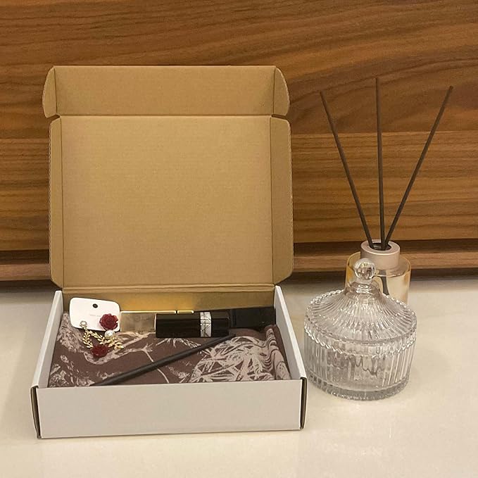 White Shipping Boxes 9x7x2 inch 25 Pack,Corrugated Boxes Mailer Packaging for Mailing Small Business，E-Commerce Gift Boxes for Wrapping Present Moving Storage Heavy Duty Recycled Cardboard Boxes