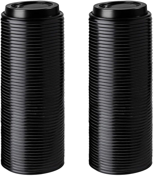 [200 PACK LIDS] Lids For 12,16,20 Ounce Paper Hot Cups - Coffee Cup for Espresso, Cold, or Hot Drinks, Tea, Coffee, Hot choclate