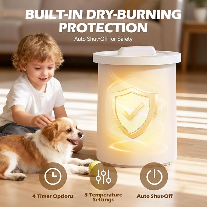 Large Towel Warmers for Bathroom - Fast Heated Blanket Warmer,Fits Up to Two 40"X70" Oversized Towels,Blankets,Bathrobes,Auto Shut-Off Timer,Hot Towel Warmer Bucket for Home SPA