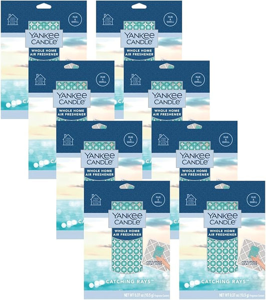 Yankee Candle Whole Home Air Freshener (Pack of 8, Catching Rays)