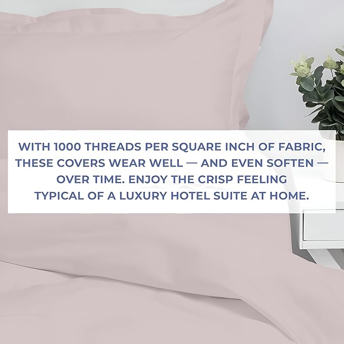 Kotton Culture 120"x120" 1 Pc Super King Plus/Super Oversize King Duvet Cover Only 100% Egyptian Cotton - 1000 TC, Zipper Closure & Corner Ties - Fits Only Extra Large Inserts - Light Grey