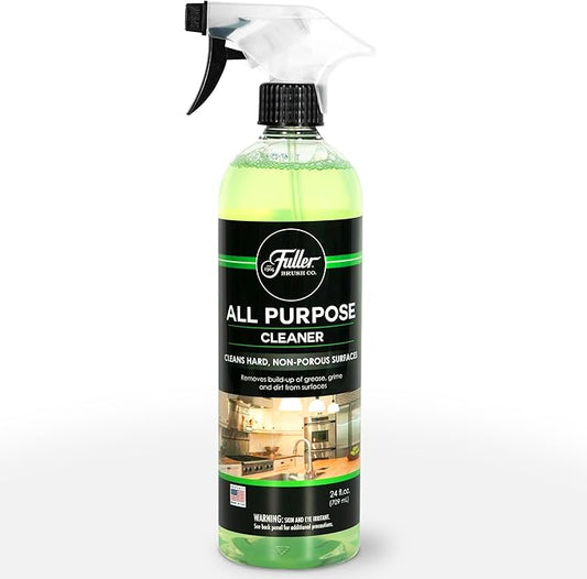 Fuller All Purpose Cleaner – Multi-Surface Degreaser for Kitchen, Bathroom, Countertops, Appliances, & More – Tough on Grease, Safe on Sealed Stone & Stainless Steel – 24 Oz (Cleaner with Sprayer)