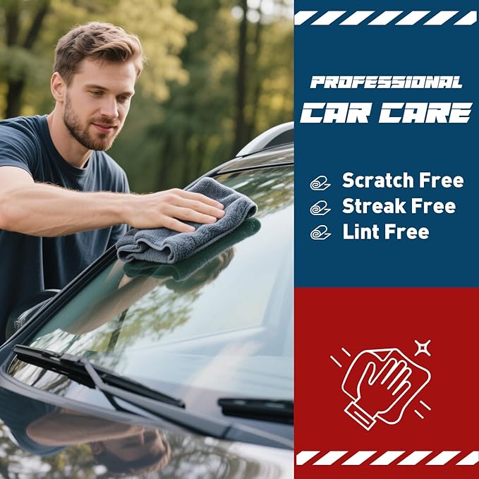 Gray Microfiber Cleaning Cloths Bulk Pack-400 Pack, Microfiber Towels Bulk, Towels for Cars, Cleaning Rags Gray (12x12 inches)