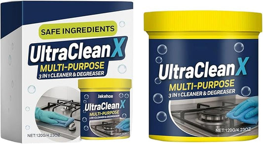 Powder Cleanser - Toilet Cleaning Powder, Powered Cooker Degreaser, Multi- Stain Remover, Fast Acting Foam Formula, Premium Household Cleaner, Bathroom Kitchen Use for Sink Bowl Floor