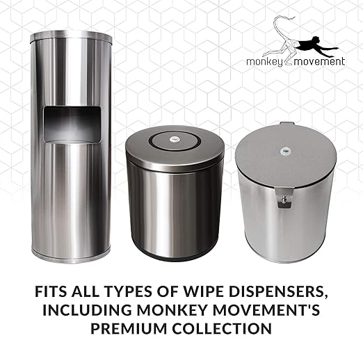 Dry Wipe Kit: 7200 Wipes (7" x 6"): Make Your Own Wet Wipes Using Your Preferred Cleaning Solution: 6 Mega Rolls + 4 Dispensing Buckets