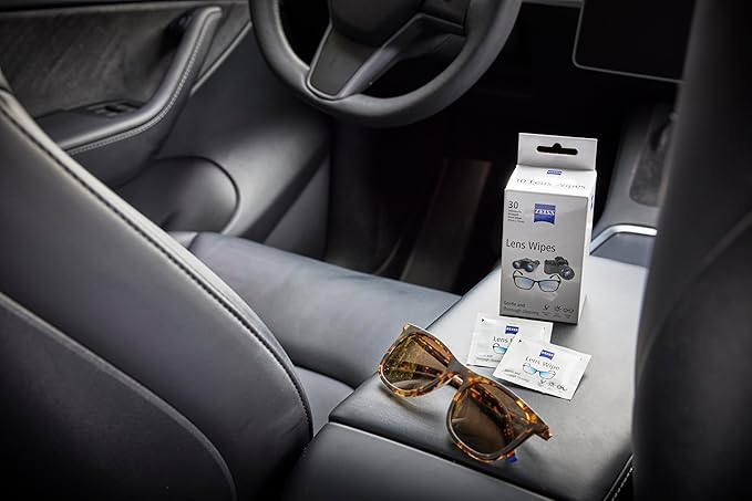 ZEISS Pre Moistened Sunglasses Cleaning Wipes 120 Count