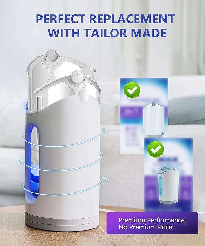 33 Pack Refill Cartridges, 2025 Upgraded High-Stick Refills, Compatible with Indoor Light M364 & Max, Easy to Replace