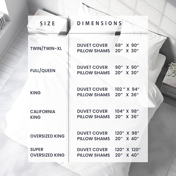 Kotton Culture 120"x 98" 1 Pc Oversized King Duvet Cover Only 100% Egyptian Cotton - Luxury 1000 TC Hotel Quality Comforter Cover with Zipper Closure & Corner Ties - Fits Large King Inserts - White