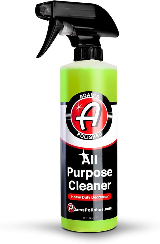 Adam's Polishes All Purpose Cleaner (16oz) - Professional Heavy Duty Industrial Cleaner & Degreaser | Cuts Heavy Grease & Tar | Car Detailing, Tire Cleaner, Engine Cleaner, Wheel Cleaner