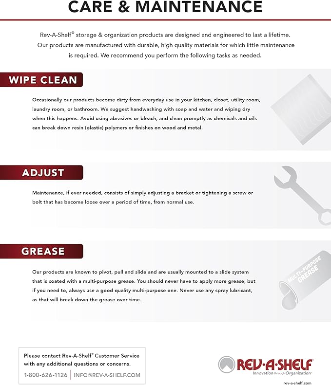 Rev-A-Shelf Trim-to-Fit Silverware Drawer Organizer for Kitchen Utensils, Cutlery Cabinet Storage Divider Insert, 18.5 x 22 in, Maple Wood, 4WUT-1SH