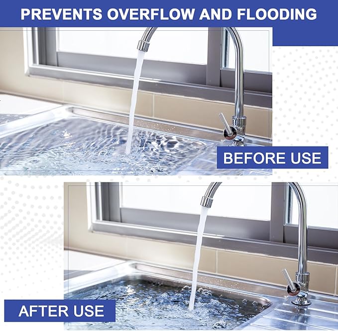 Tatuo 2 Pcs Bar Sink Overflow Pipe 7.48 Inches High Brass Metal Sink Strainer Pipe Dip Overflow Tube Bar Dip Stopper Bathroom Tube Fittings for 1.75 Inch Drains