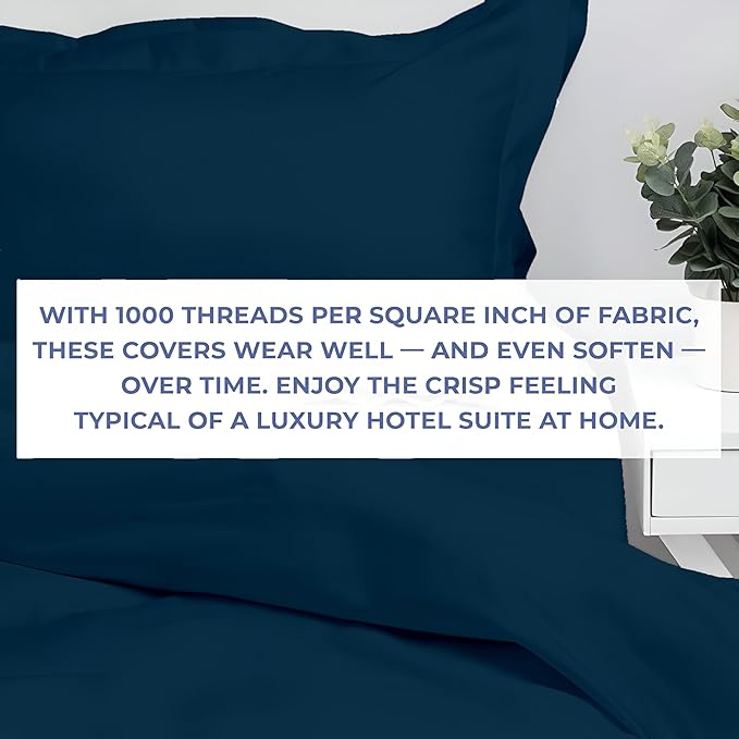 Kotton Culture 120"x 98" 1 Pc Oversized King Duvet Cover Only 100% Egyptian Cotton - Luxury 1000 TC Hotel Quality Comforter Cover with Zipper Closure & Corner Ties - Fits Large King Inserts - Teal