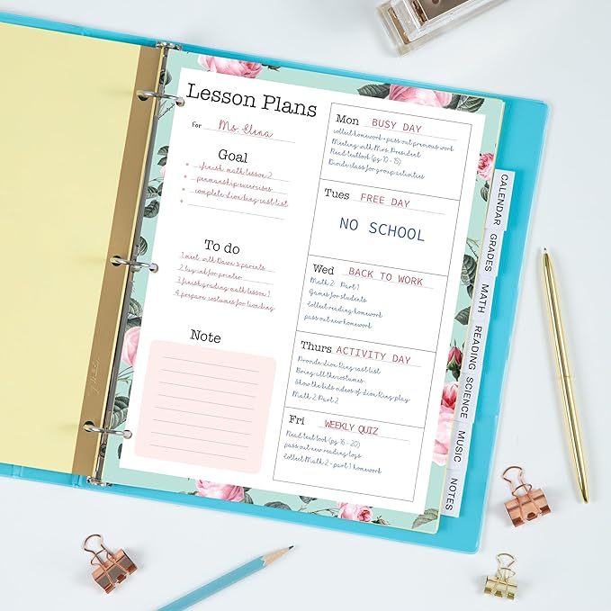 Avery Big Tab Insertable Dividers for 3 Ring Binders, 8-Tab Set, Buff Paper, Clear Tabs, Binder Divider Value Pack of 11112, 24 Sets Total (11115)