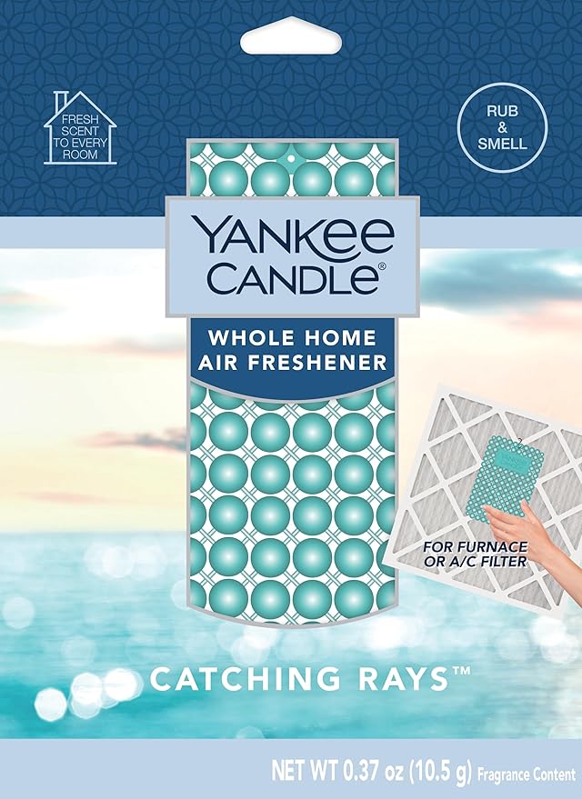 Yankee Candle Whole Home Air Freshener (Pack of 8, Catching Rays)