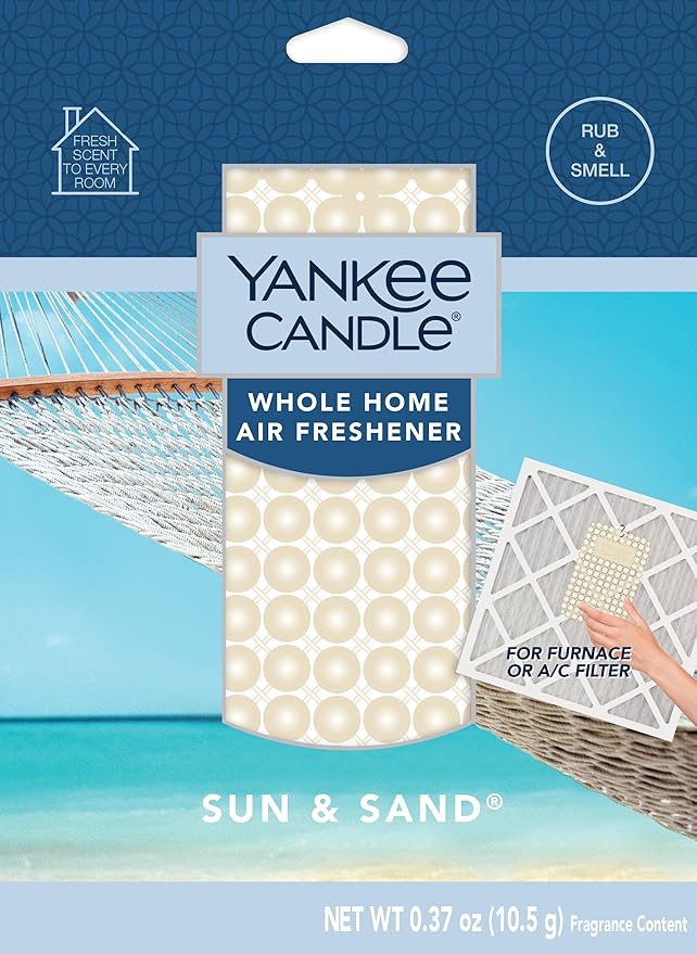 Yankee Candle Sun and Sand Whole Home Air Freshener (Pack of 4)