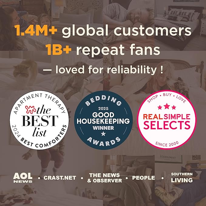 Bedsure Comforter Duvet Insert - Quilted Comforters Oversized King Size, All Season Duvet, GentleSoft Down Alternative Bedding, with 8 Tabs, Gifts for Women/Men, White, Oversized King 116 x 98 Inches