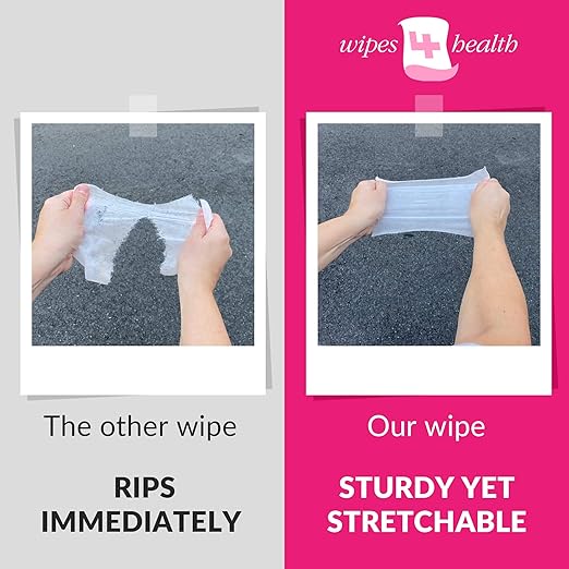 Wipes4Health Sanitizing Wipes: 4000 Unscented Wet Wipes (8" x 6"): 4 Refill Mega Rolls for Floor Stand, Wall Mounted and Bucket Dispensers - For Gyms, Fitness Clubs, Schools, Commercial Facilities