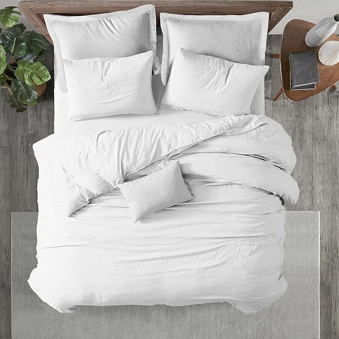 Kotton Culture 120"x120" 1 Pc Super King Plus/Super Oversize King Duvet Cover Only 100% Egyptian Cotton - 1000 TC Comforter Cover, Zipper Closure & Corner Ties - Fits Only Extra Large Inserts - White
