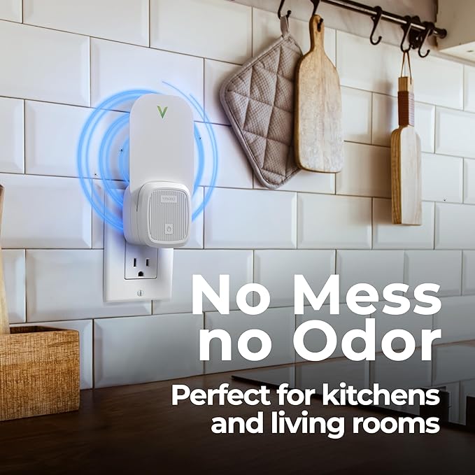 VEYOFLY (Starter Kit) Fly Catcher Indoor, Fly Trap, (2 Device + 6 Refills) Fruit Fly Traps for Indoors, Gnat Traps for House Indoor, Bug Killer, Fly Trap, Plug in Light Flying Insect Trap