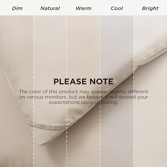 Bedsure Comforter Duvet Insert - Quilted Comforters King Size, All Season Duvet, GentleSoft Down Alternative Bedding, with 8 Tabs, Gifts for Women/Men, Linen, King 90 x 102 Inches